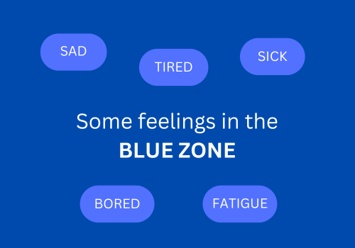 Feelings in the Blue Zone